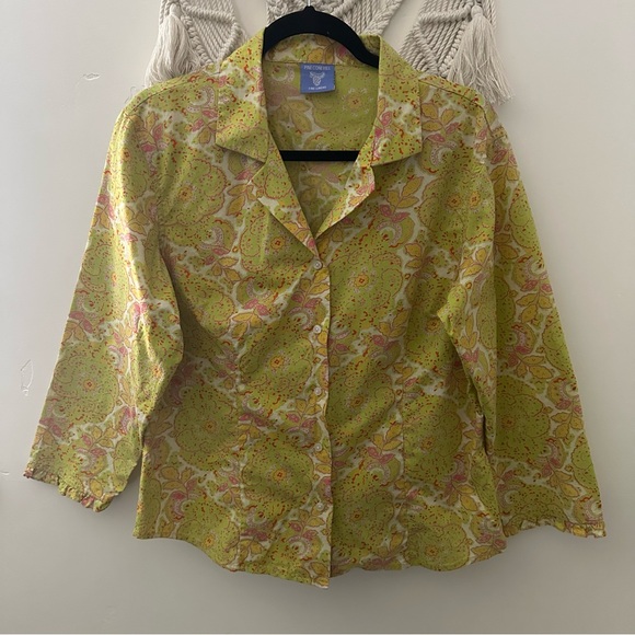 Pine cone hill | button front top - Picture 1 of 8